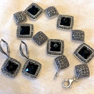 Judith Jack Bracelet/ Earring set